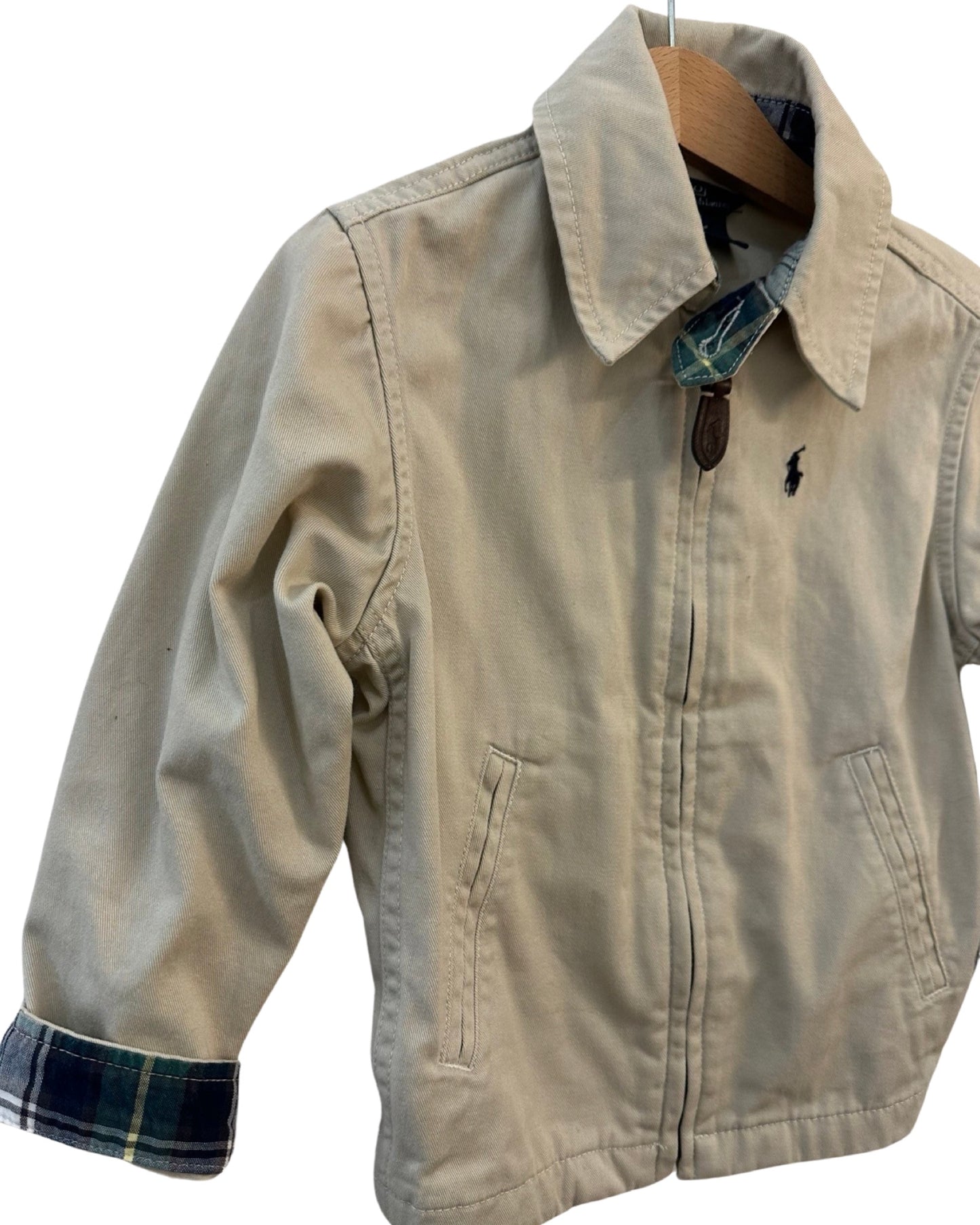 Ralph Lauren beige cotton poplin jacket (2-3yrs)