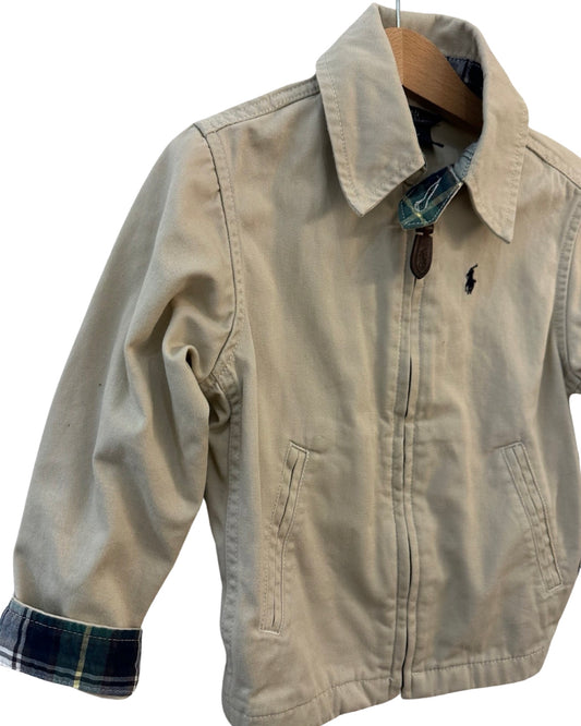 Ralph Lauren beige cotton poplin jacket (2-3yrs)