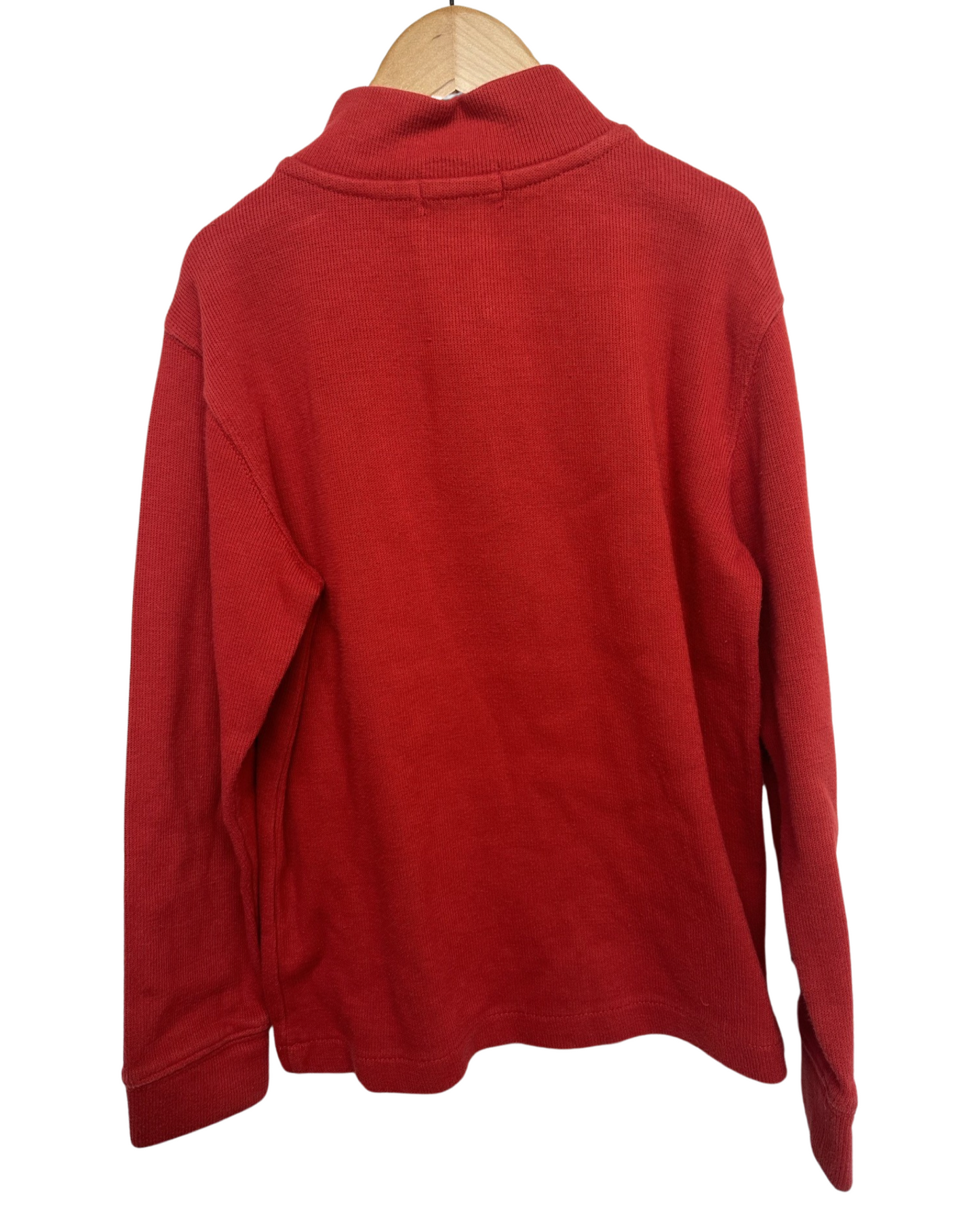 Ralph Lauren red 1/4 zip jumper (size 6-7yrs)