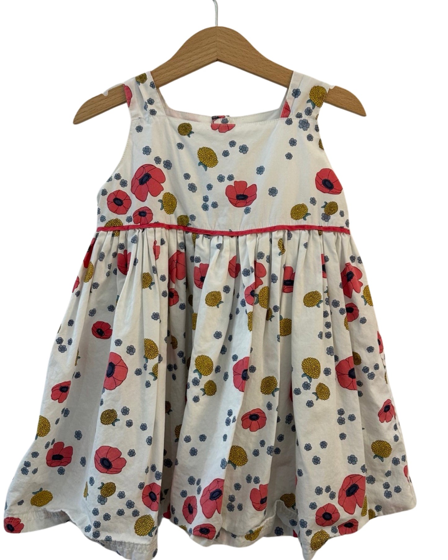 Mamas & Papas poppy print dress (3-4yrs)