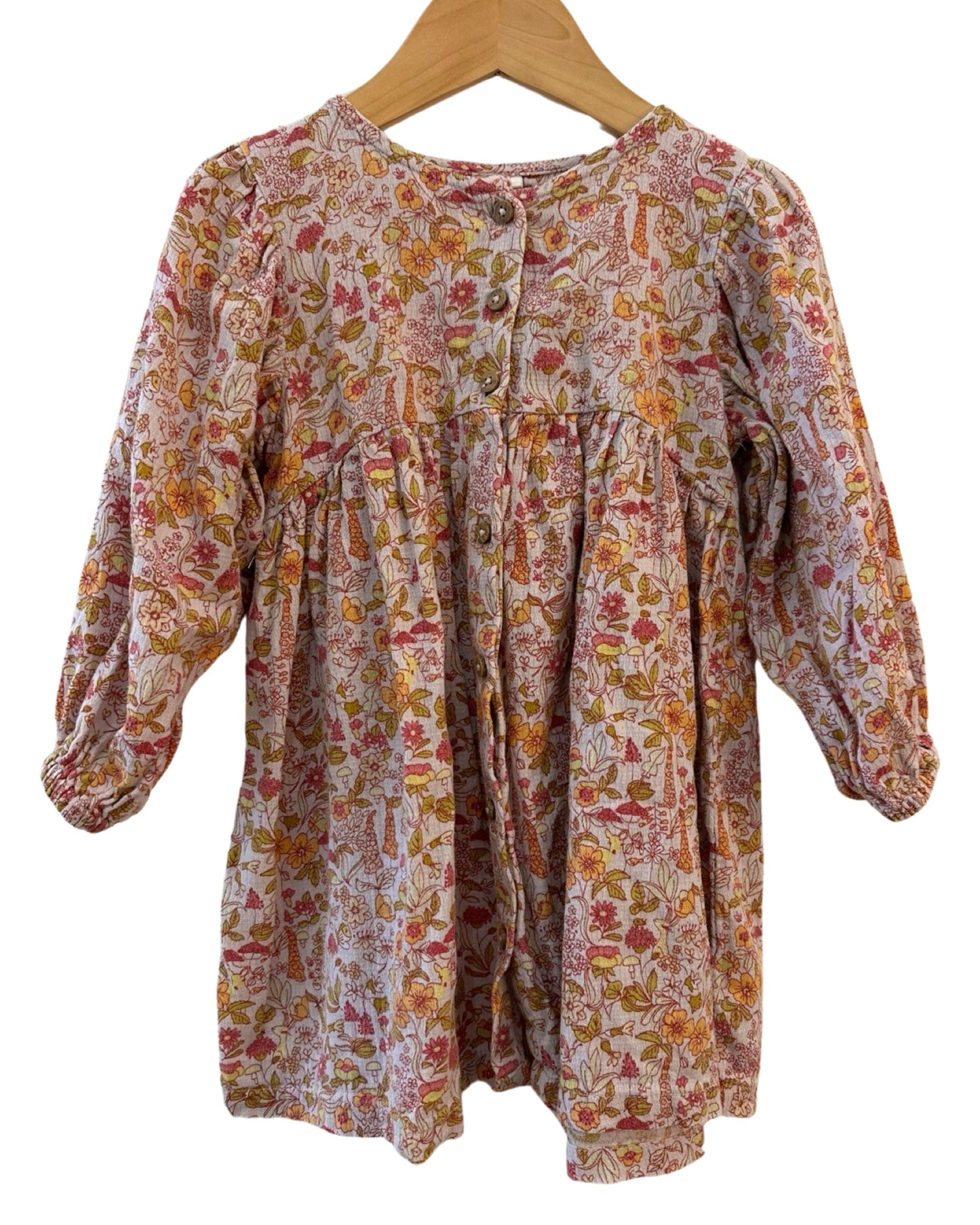 Next floral print dress (2-3yrs)