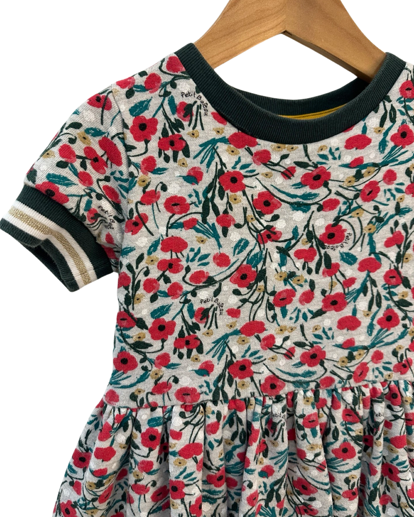Petit Bateau floral print jersey dress (3-4yrs)