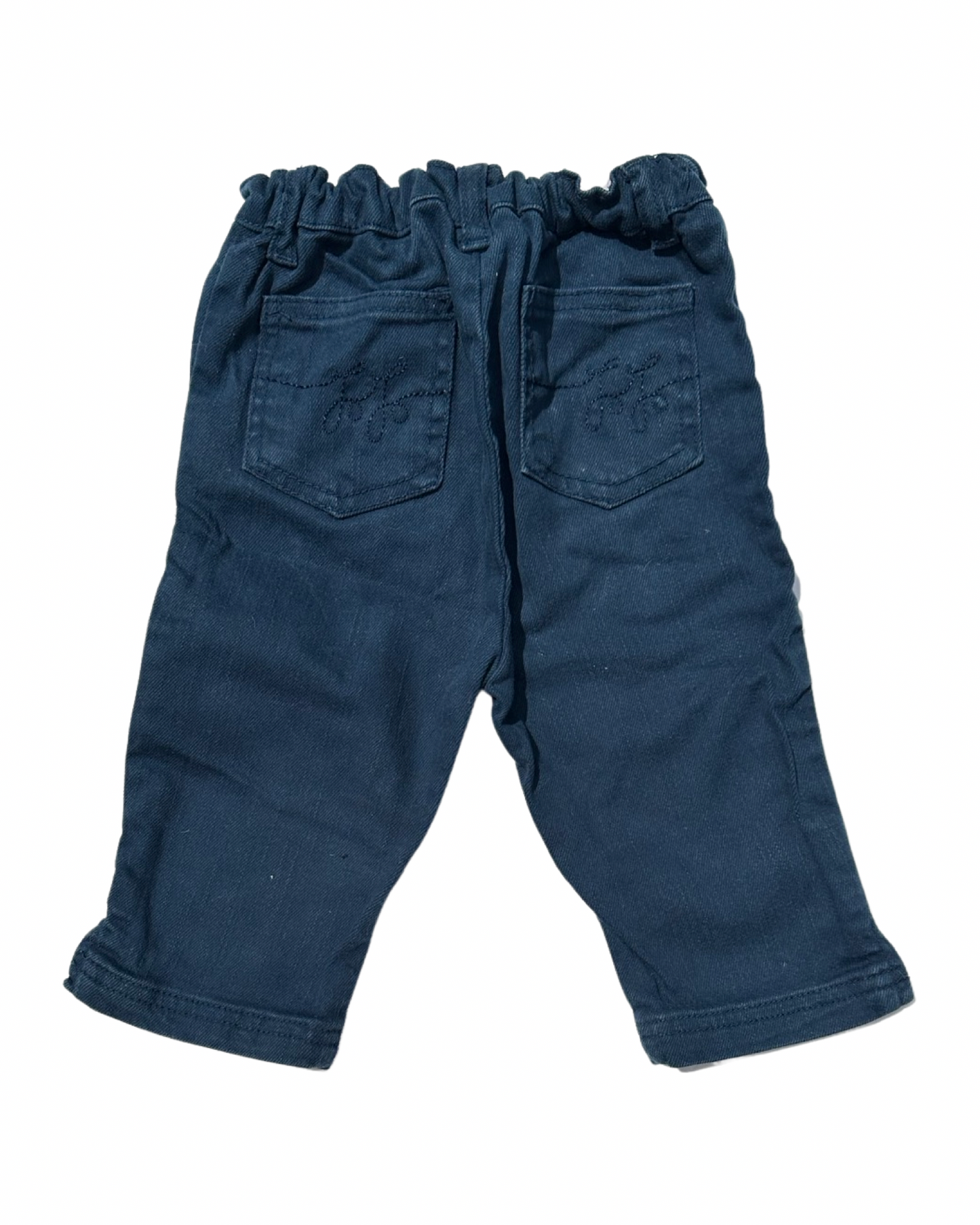 JoJo Maman Bebe navy cropped trousers (size 2-3yrs)