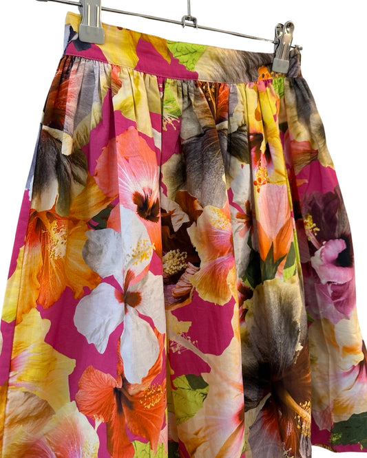 Molo floral print midi skirt (5-6yrs)