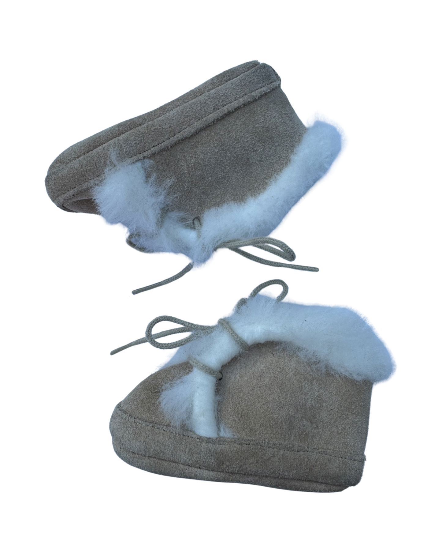 Jacadi sheepskin baby booties (size 0-3mths)