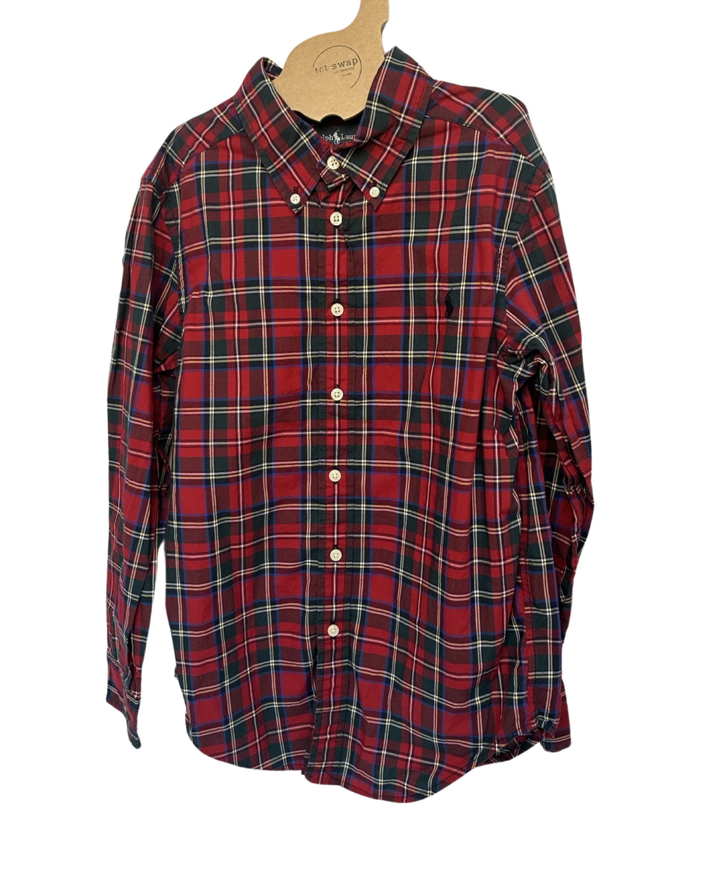 Ralph Lauren vintage checked shirt (size 9-10yrs)