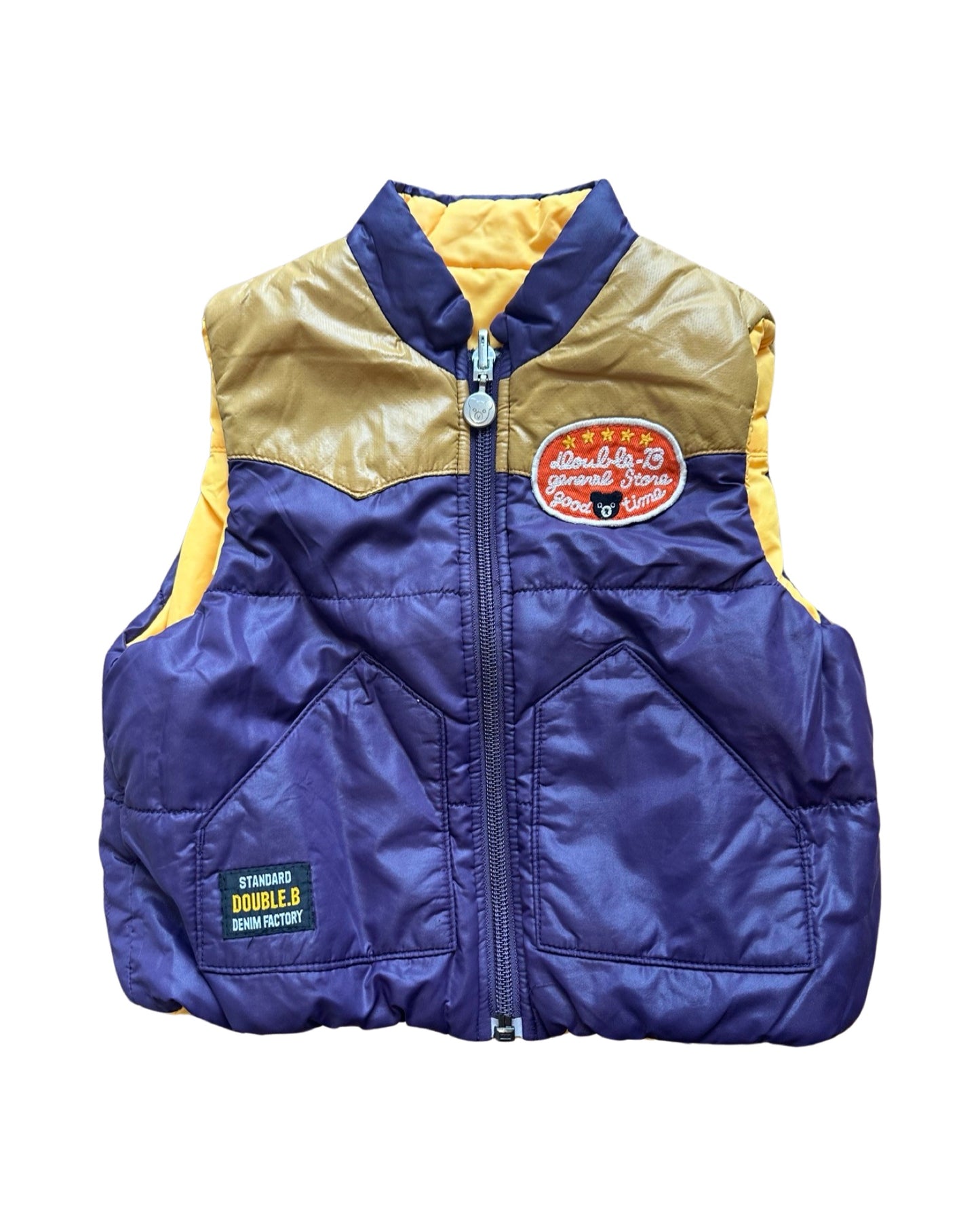 Mikihouse Double B reversible gilet (9-12mths)