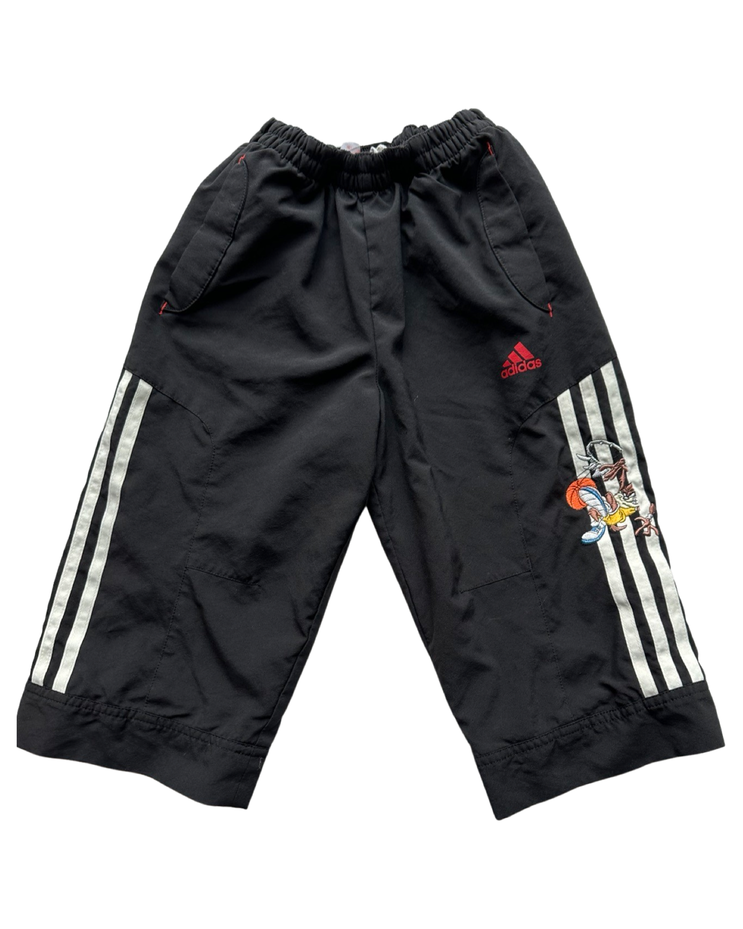 Vintage Adidas Looney Tunes 3/4 length tracksuit bottoms (6-7yrs)