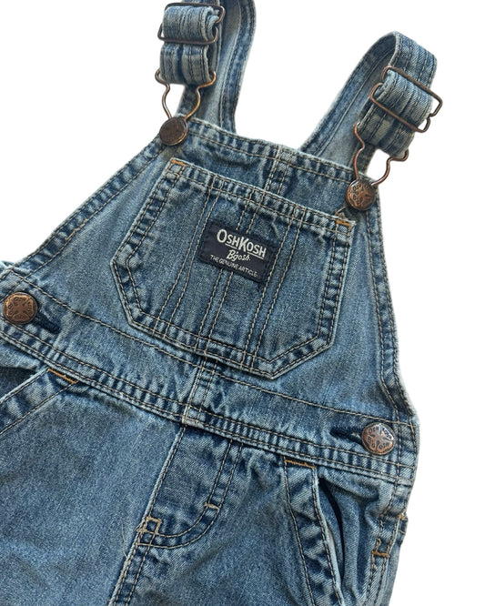 Osh Kosh mid wash overalls (6-9mths)