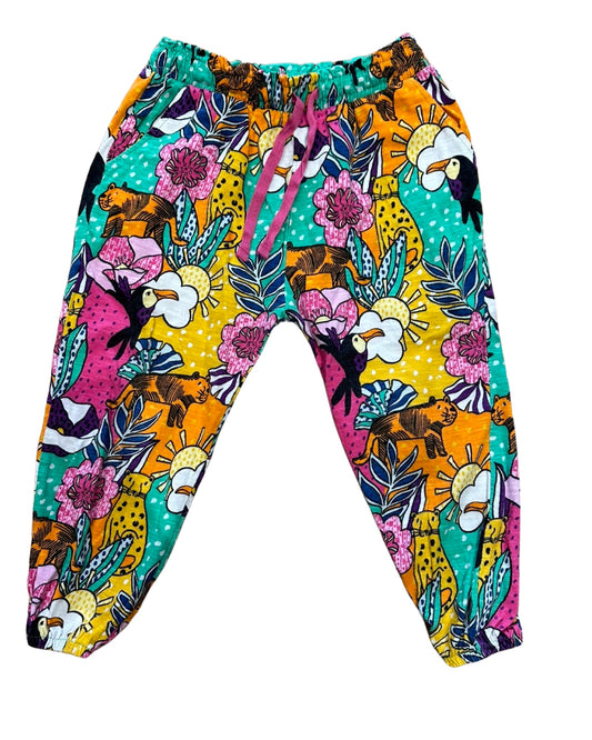 Next printed jersey trousers (3-4yrs)