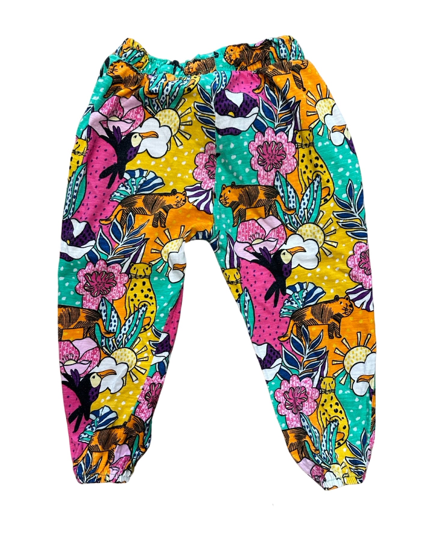 Next printed jersey trousers (3-4yrs)