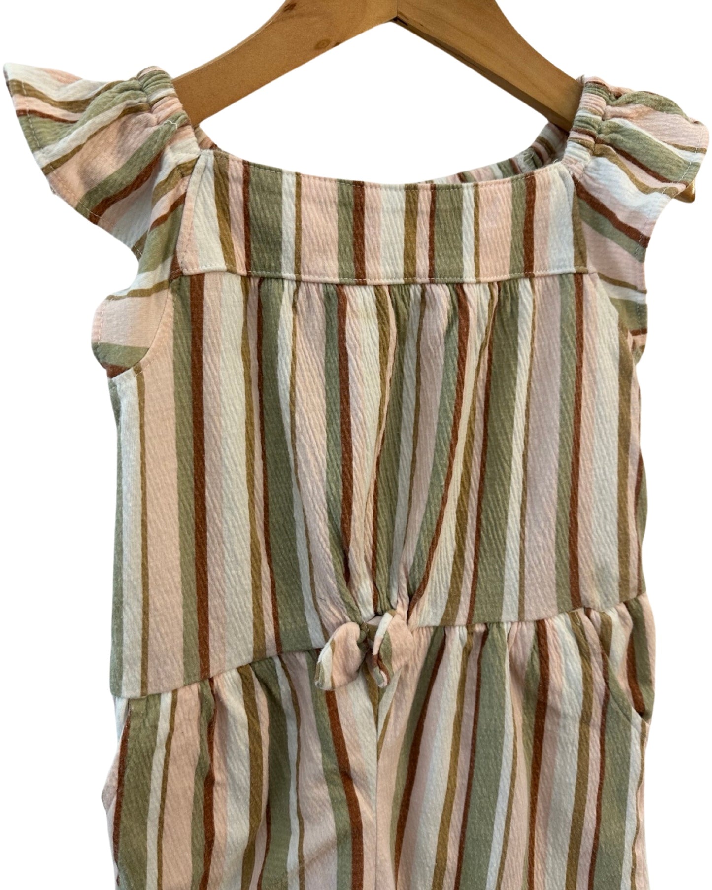 Carters striped short romper (3-4yrs)