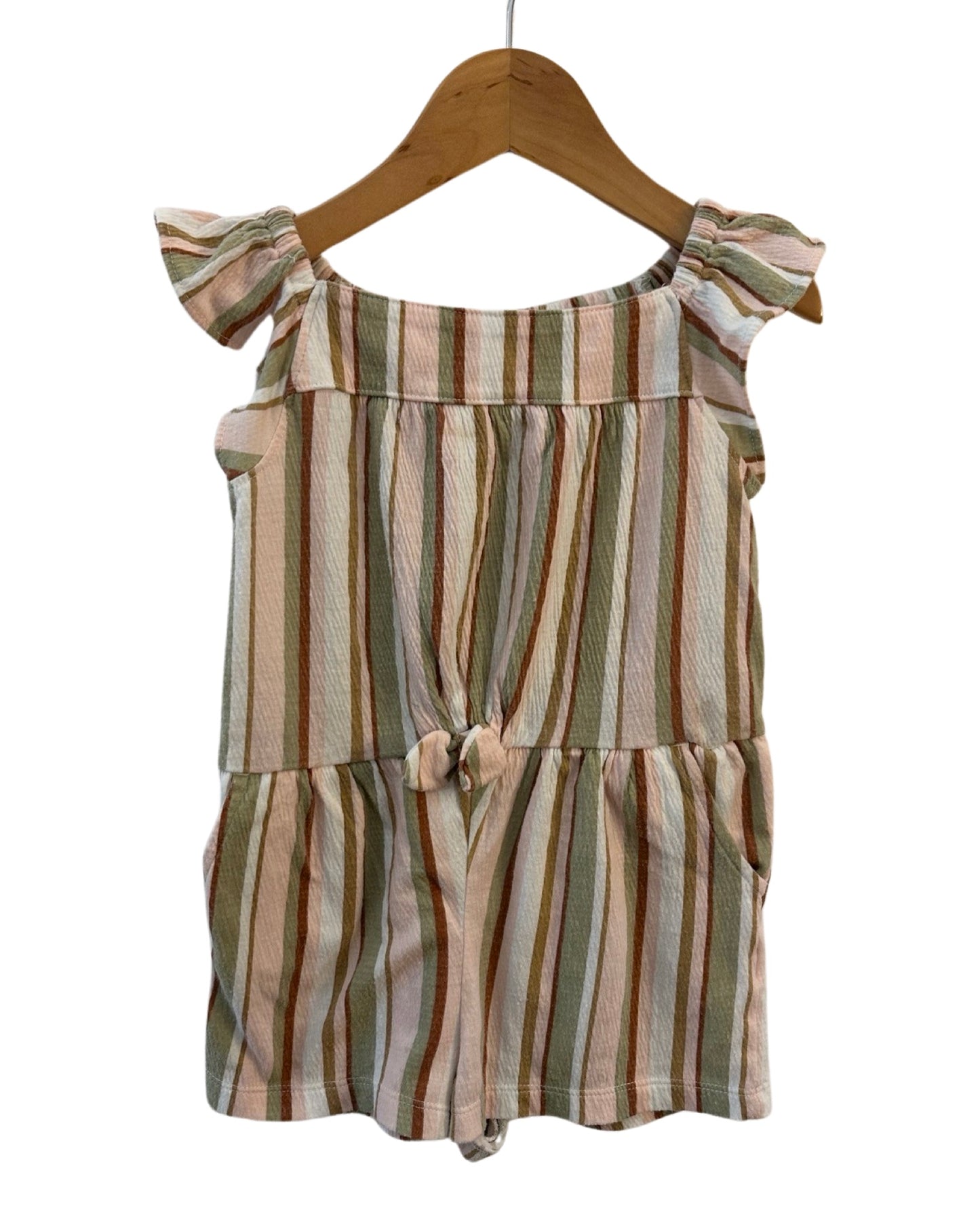 Carters striped short romper (3-4yrs)