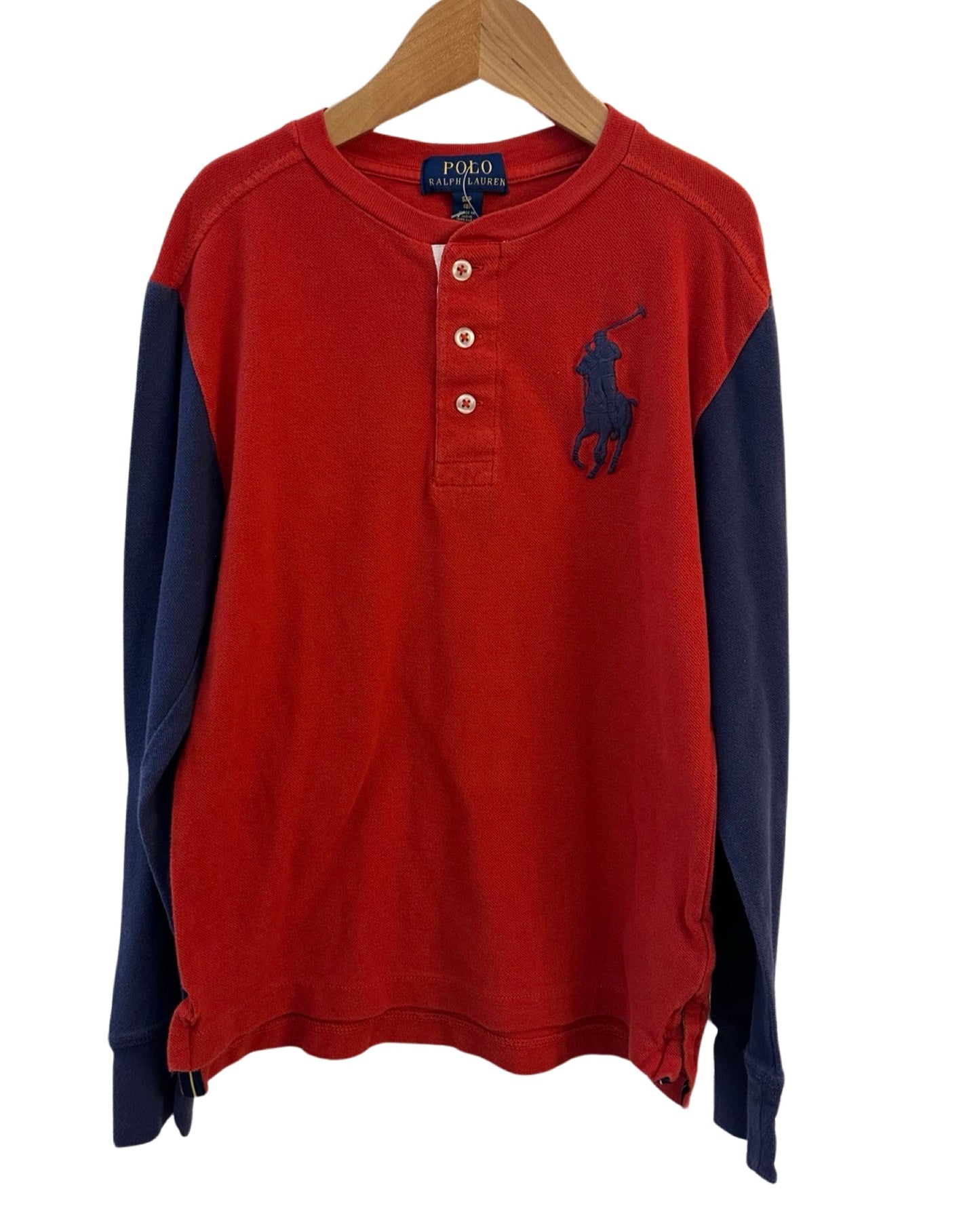 Ralph Lauren big polo raglan top (7-8yrs)