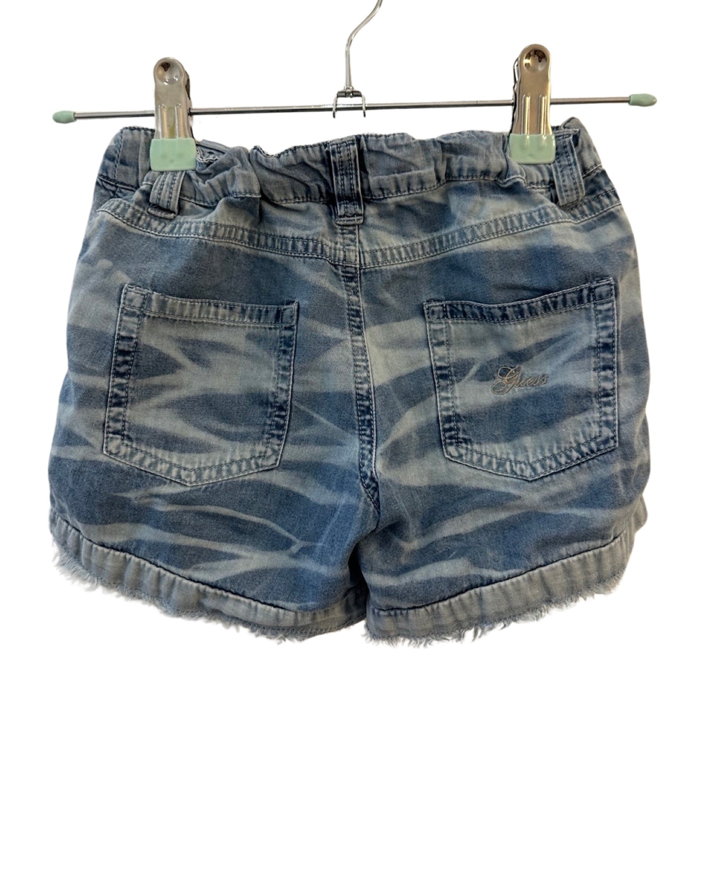 Guess kids light wash denim shorts (5-6yrs)