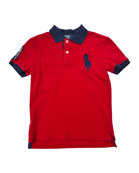 Ralph Lauren Big Pony red polo shirt