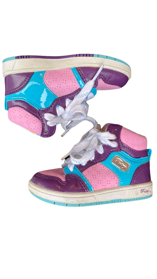 Pastry hi top toddler trainers (US7/EU23)