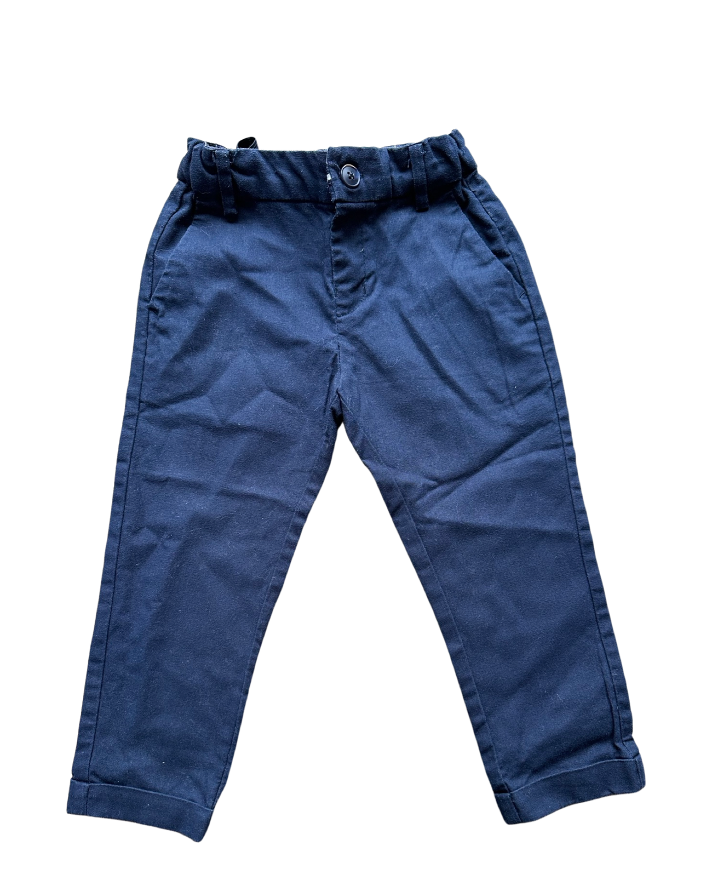 Mayoral navy chino trousers (size 18-24mths)