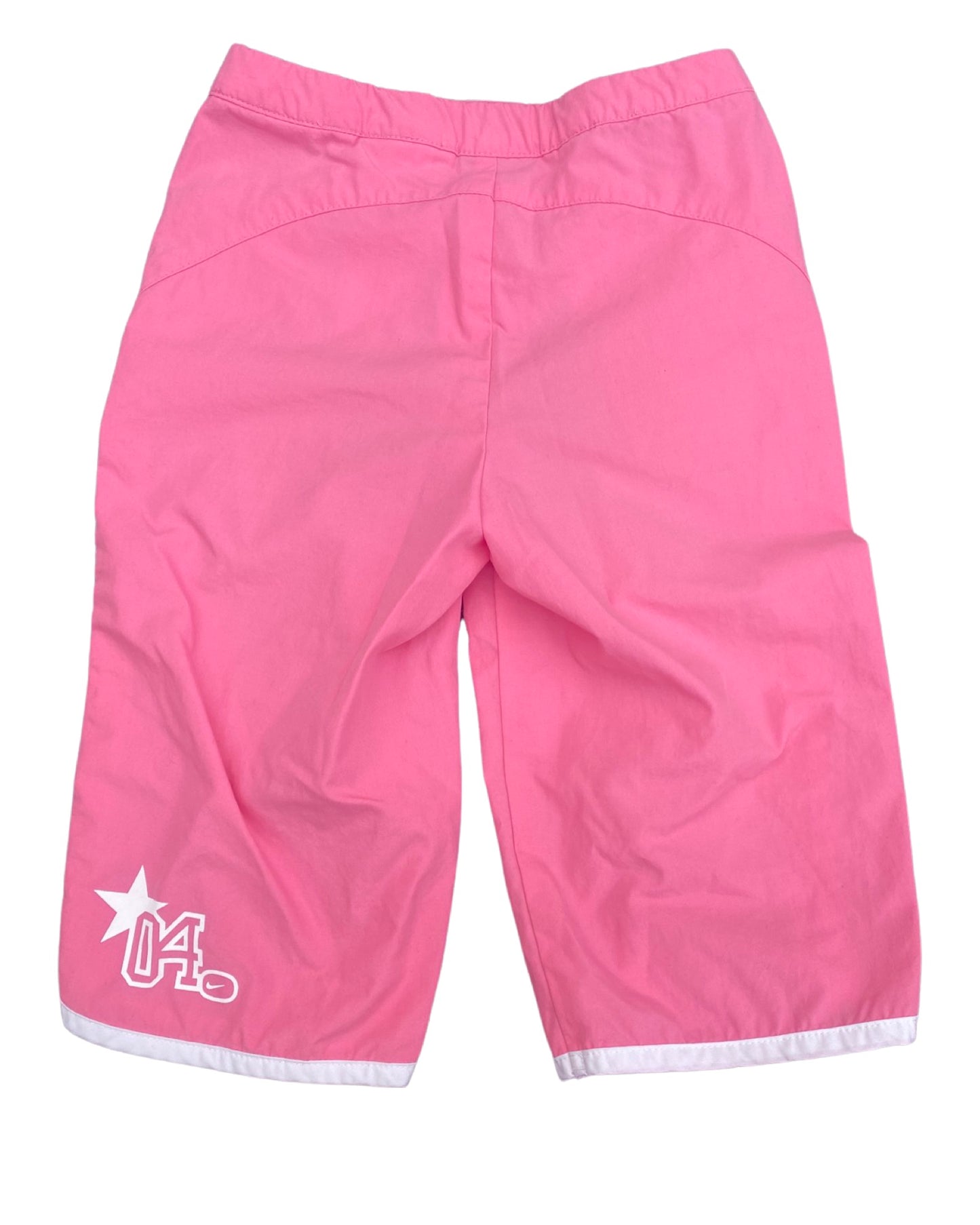 Nike vintage cropped pink wide leg trousers (4-5yrs)