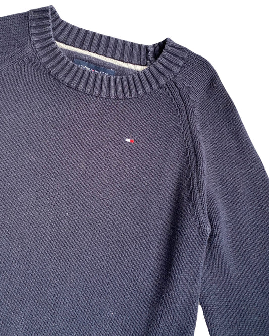 Tommy Hilfiger navy knit jumper (4-5yrs)