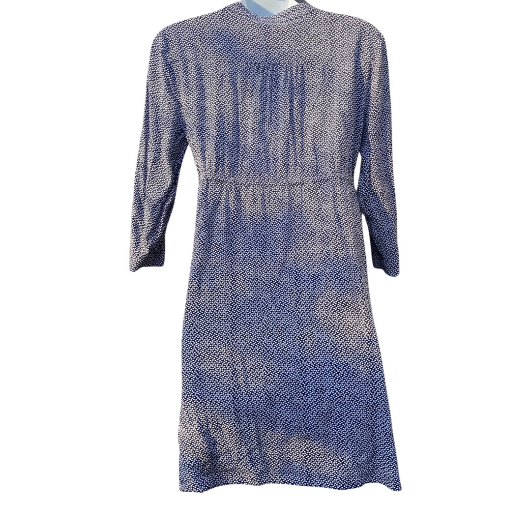 Gap maternity geo print 3/4 sleeve dress (size M)