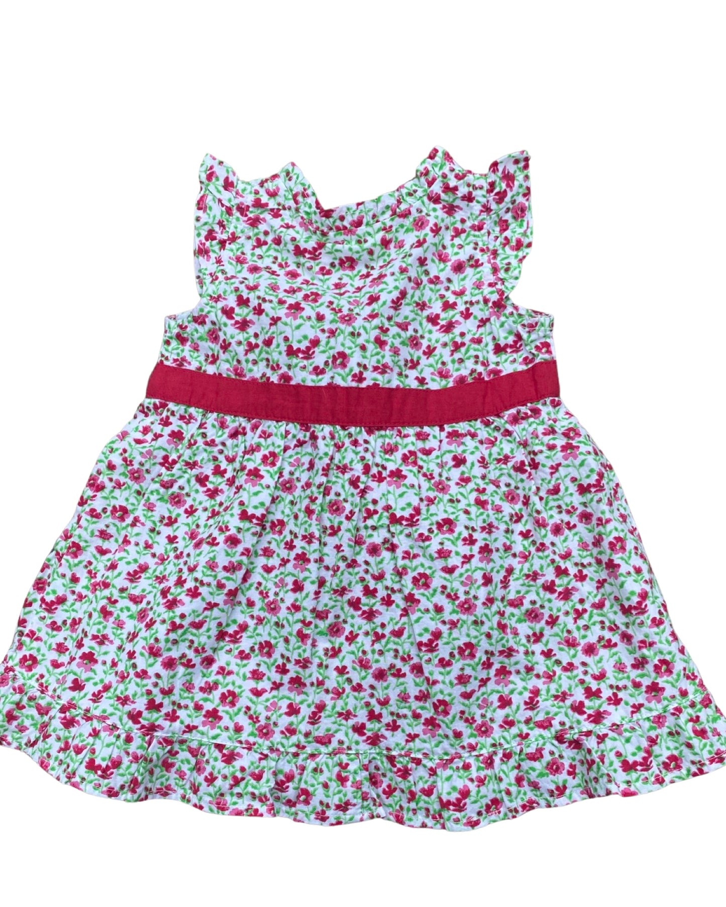 JoJo Maman Bebe floral print baby dress (0-3 mths)