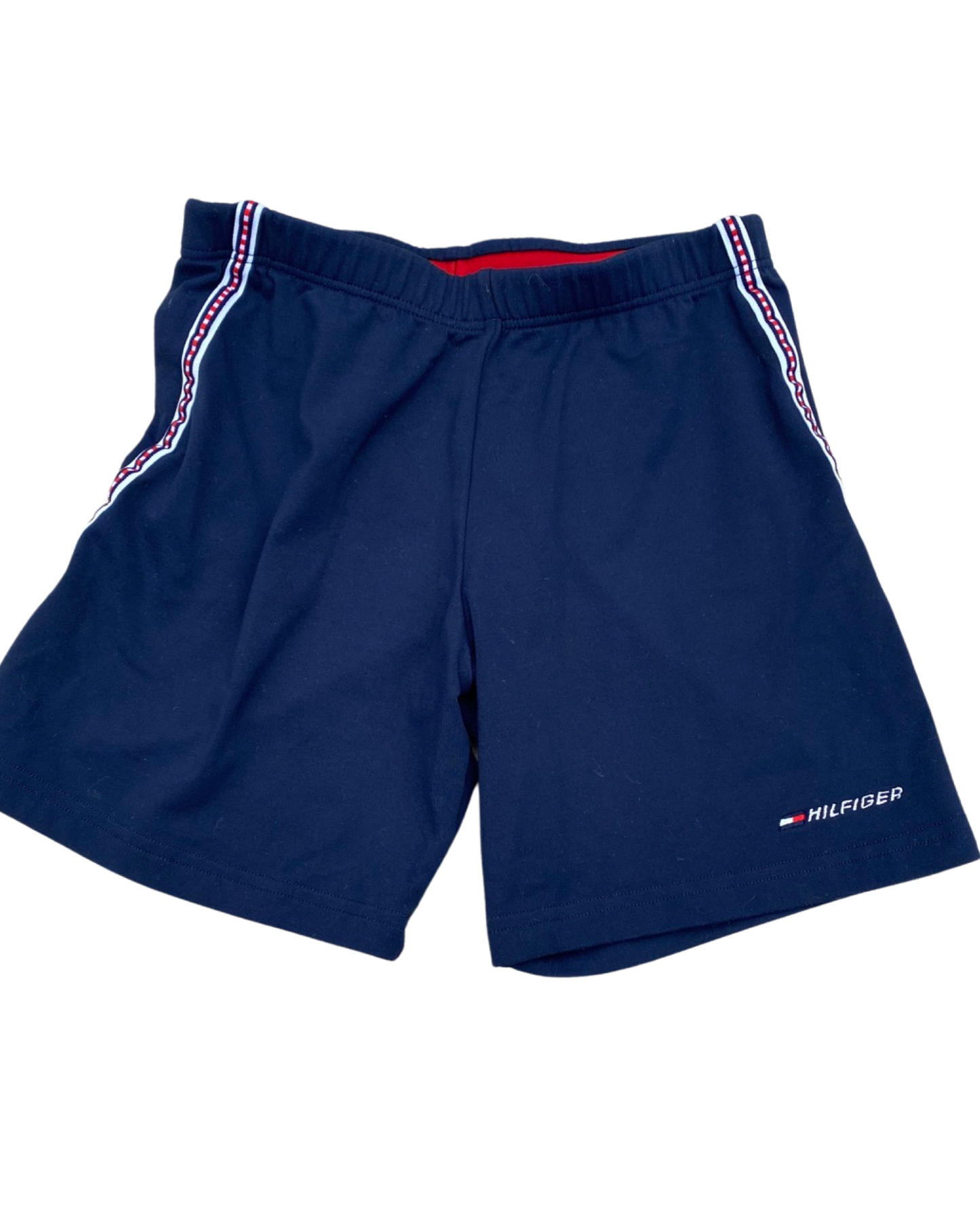 Tommy Hilfiger navy light jersey shorts (size 6-7yrs)