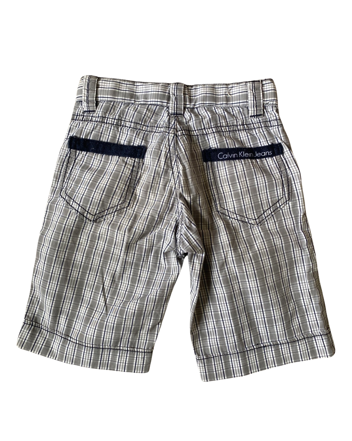 Calvin Klein vintage checked shorts (size 3-4yrs)