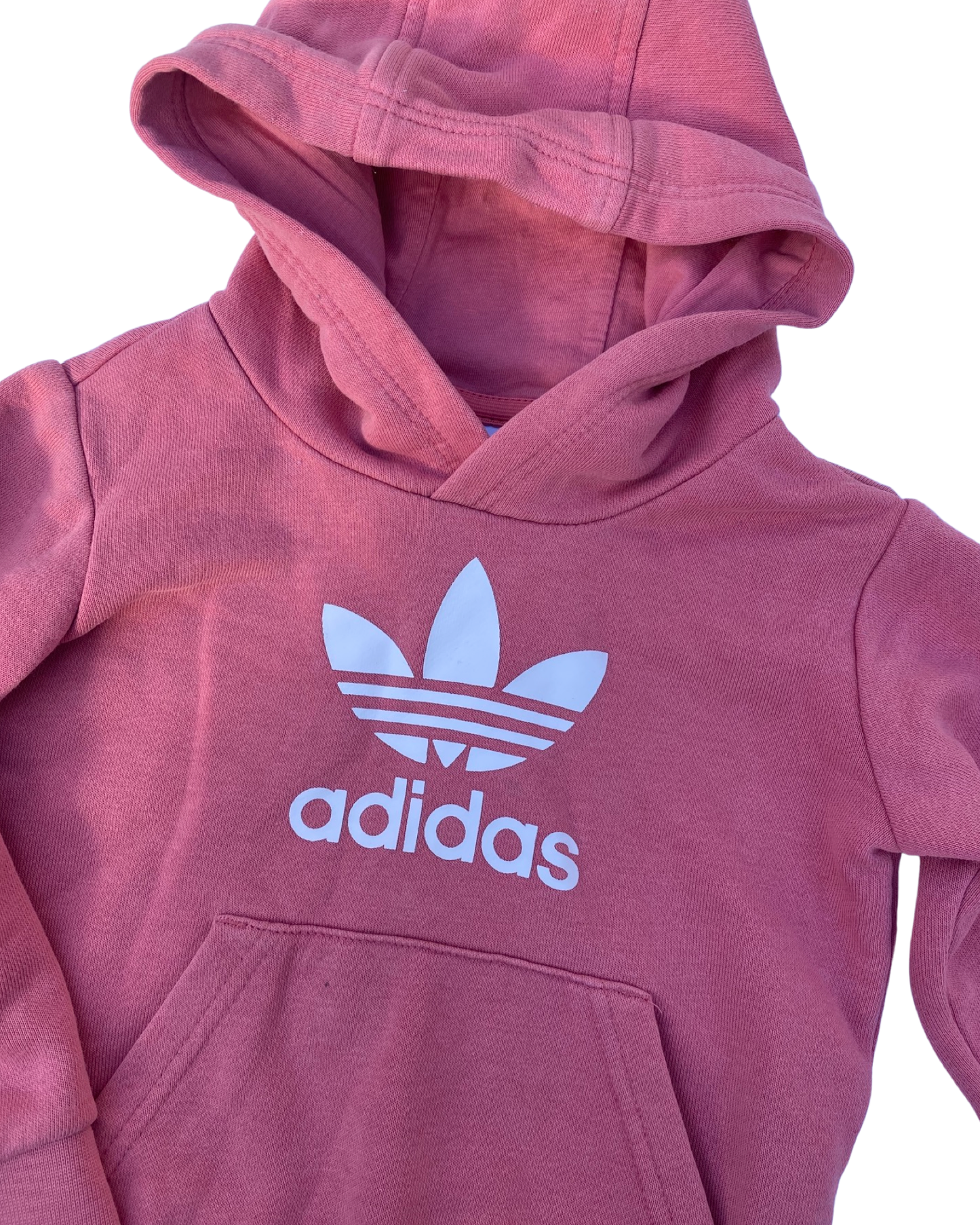 Adidas pink hoodie (size 12-18mths)