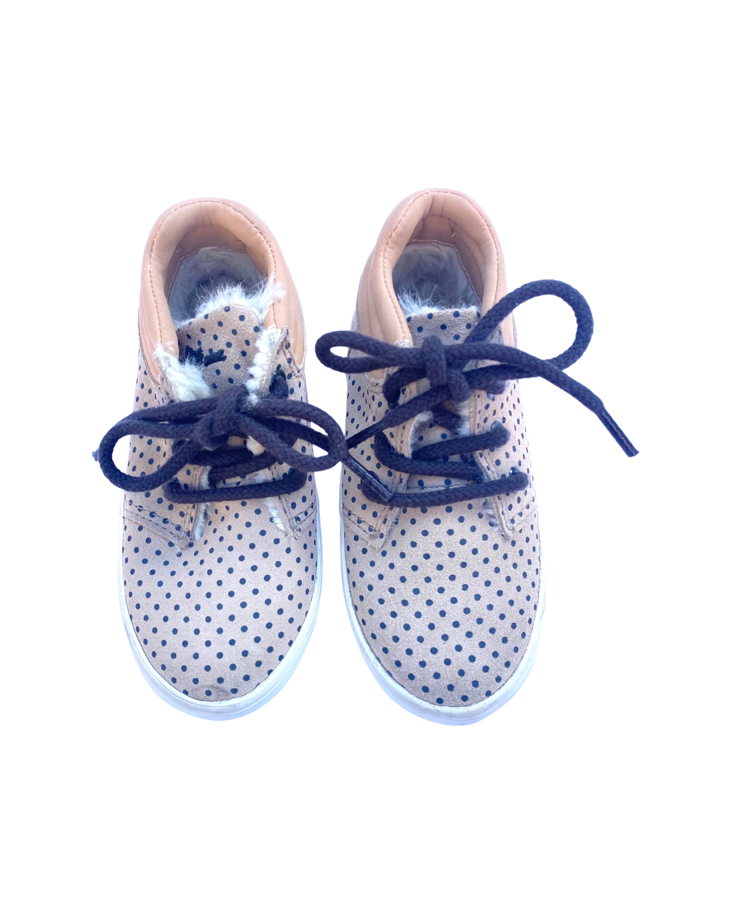 Zara kids lace up dotty boot (size UK6.5/EU23)