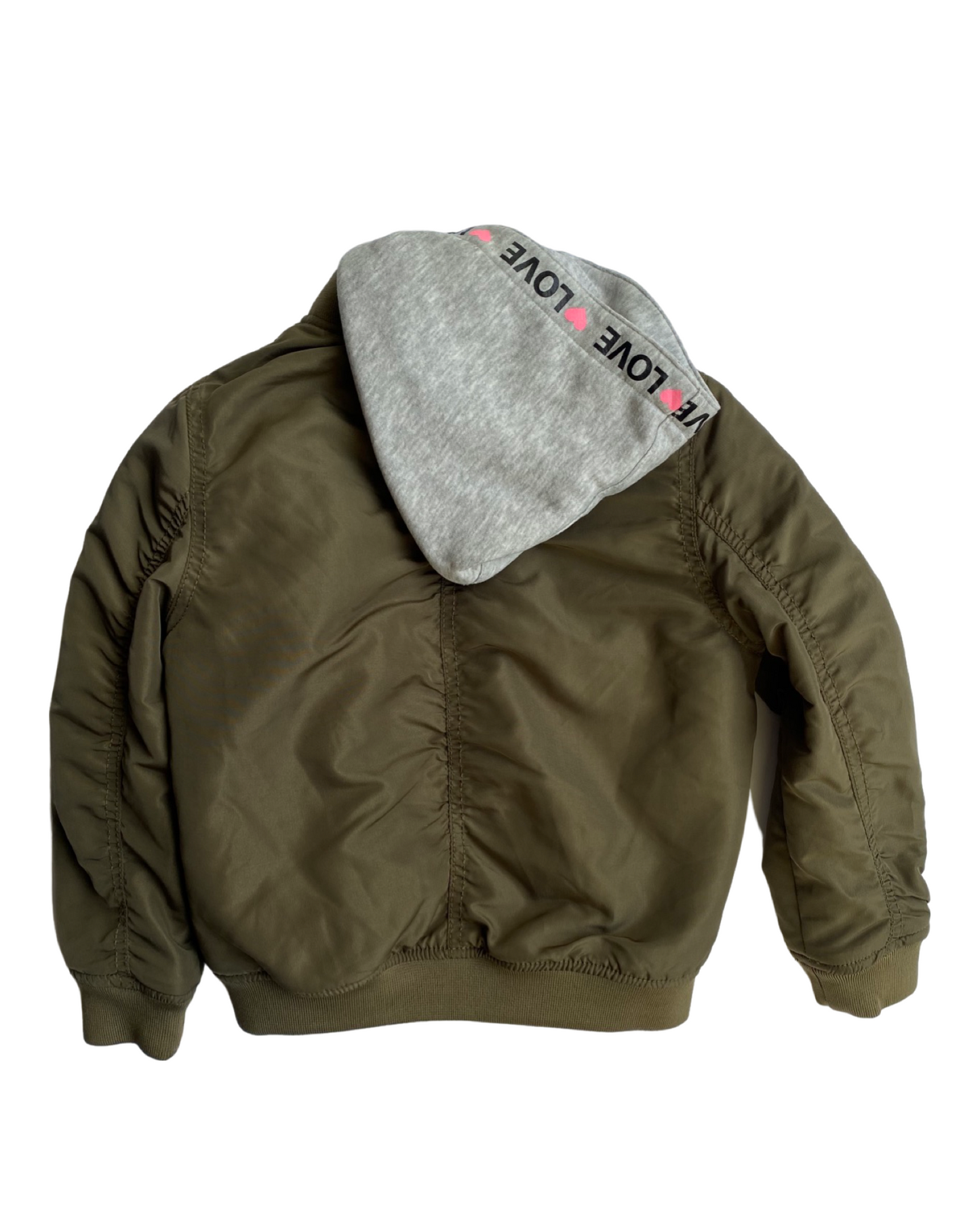 H&M khaki bomber jacket (5-6yrs)